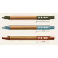 Peppers Coloured Bamboo Pen
